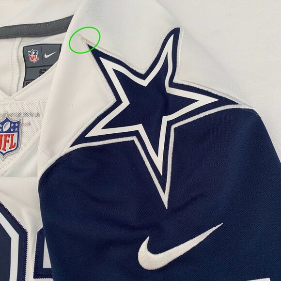 Nike Vapor Limited Ezekiel Elliot Dallas Cowboys NFL Jersey Men S Stitched White - Picture 10 of 15